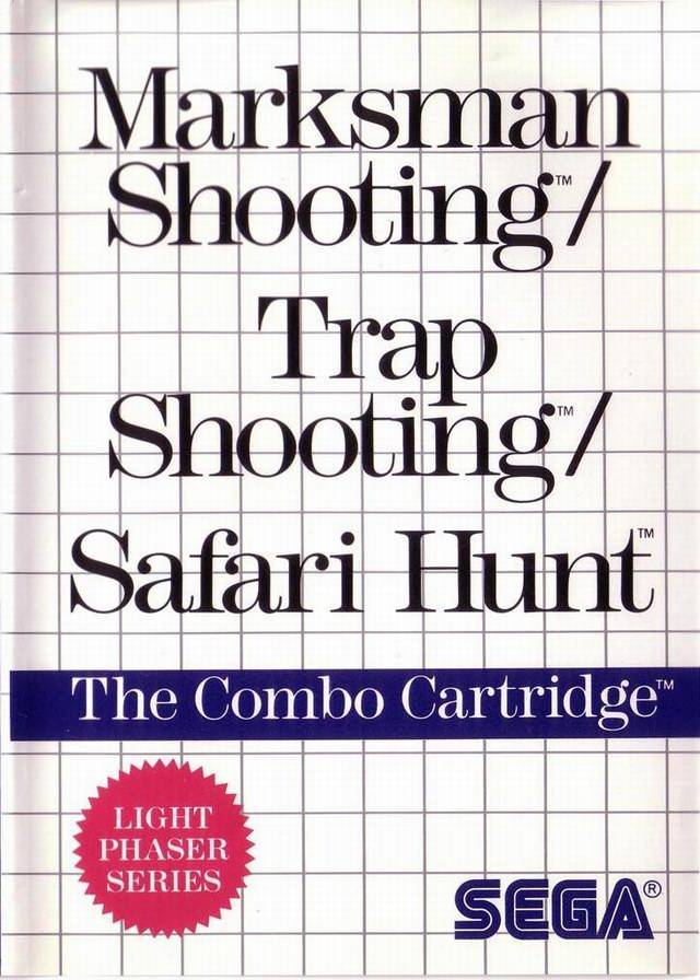 Master System★MARKSMAN SHOOTING TRAP J2Games's Marksman Shooting and Trap Shooting (Sega Master System