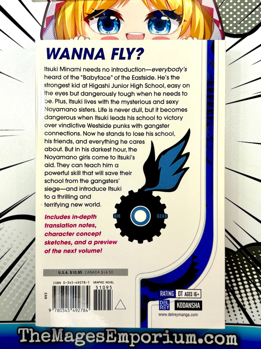 Kodansha's Air Gear Vol 1 Manga for only 5.99 at The Mage's Emporium!| The Mage's Emporium