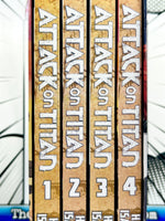 Attack on Titan Box Set Vol 1-4 - The Mage's Emporium Kodansha 2405 alltags description Used English Manga Japanese Style Comic Book