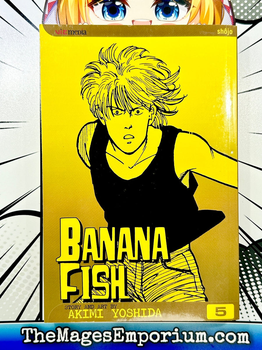 Viz Media's Banana Fish Vol 5 Manga for only 5.99 at The Mage's The Mage's Emporium