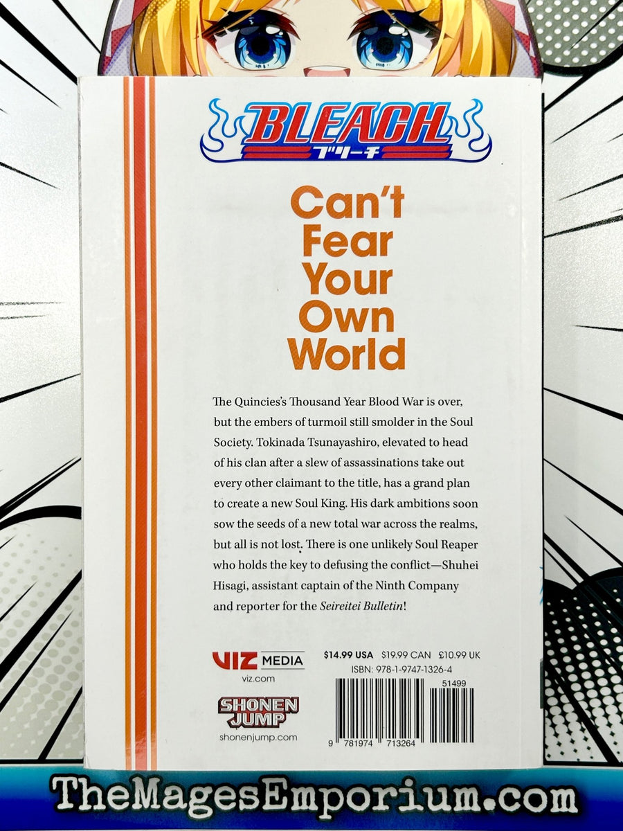 Viz Media's Bleach Can't Fear Your Own World Vol 1 Light Novel for The Mage's Emporium
