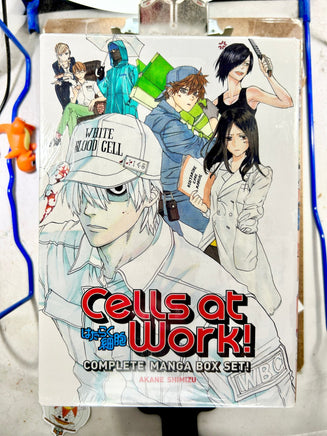 Cells at Work! Vol 1-6 Boxed Set - Sealed and New - The Mage's Emporium Kodansha 2405 alltags description Used English Manga Japanese Style Comic Book
