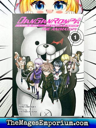 DanGanRonPa The Animation Vol 1 - The Mage's Emporium Dark Horse 2404 bis3 BIS6 Used English Manga Japanese Style Comic Book
