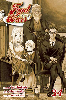 Food Wars! Vol 34 - The Mage's Emporium Viz Media 2405 alltags description Used English Manga Japanese Style Comic Book