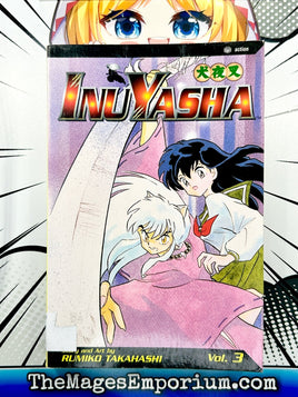 InuYasha Vol 3 Ex Library - The Mage's Emporium Viz Media 2405 alltags description Used English Manga Japanese Style Comic Book