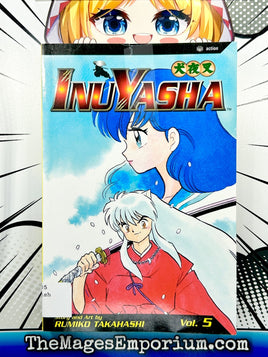 InuYasha Vol 5 Ex Library - The Mage's Emporium Viz Media 2405 alltags description Used English Manga Japanese Style Comic Book