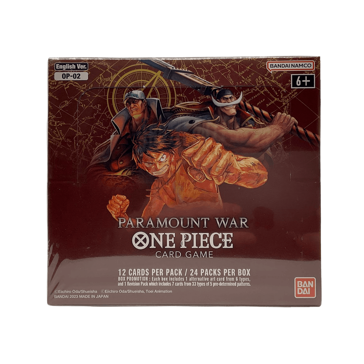 one piece paramount war english booster box Golem Games's One Piece Paramount War Booster Box