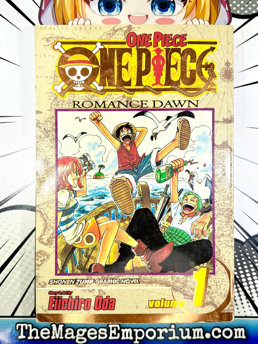 Viz Media's One Piece Vol 1 Gold Foil Manga for only 9.89 at The