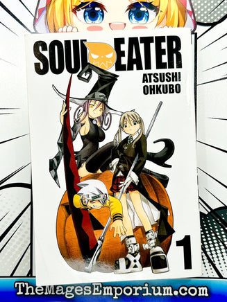 Soul Eater Vol 1 - The Mage's Emporium Yen Press 2404 action bis3 Used English Manga Japanese Style Comic Book
