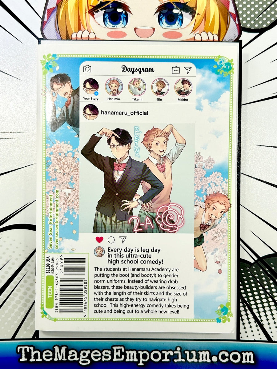 Seven Seas's Thigh High Reiwa Hanamaru Academy Vol 1 Manga for only