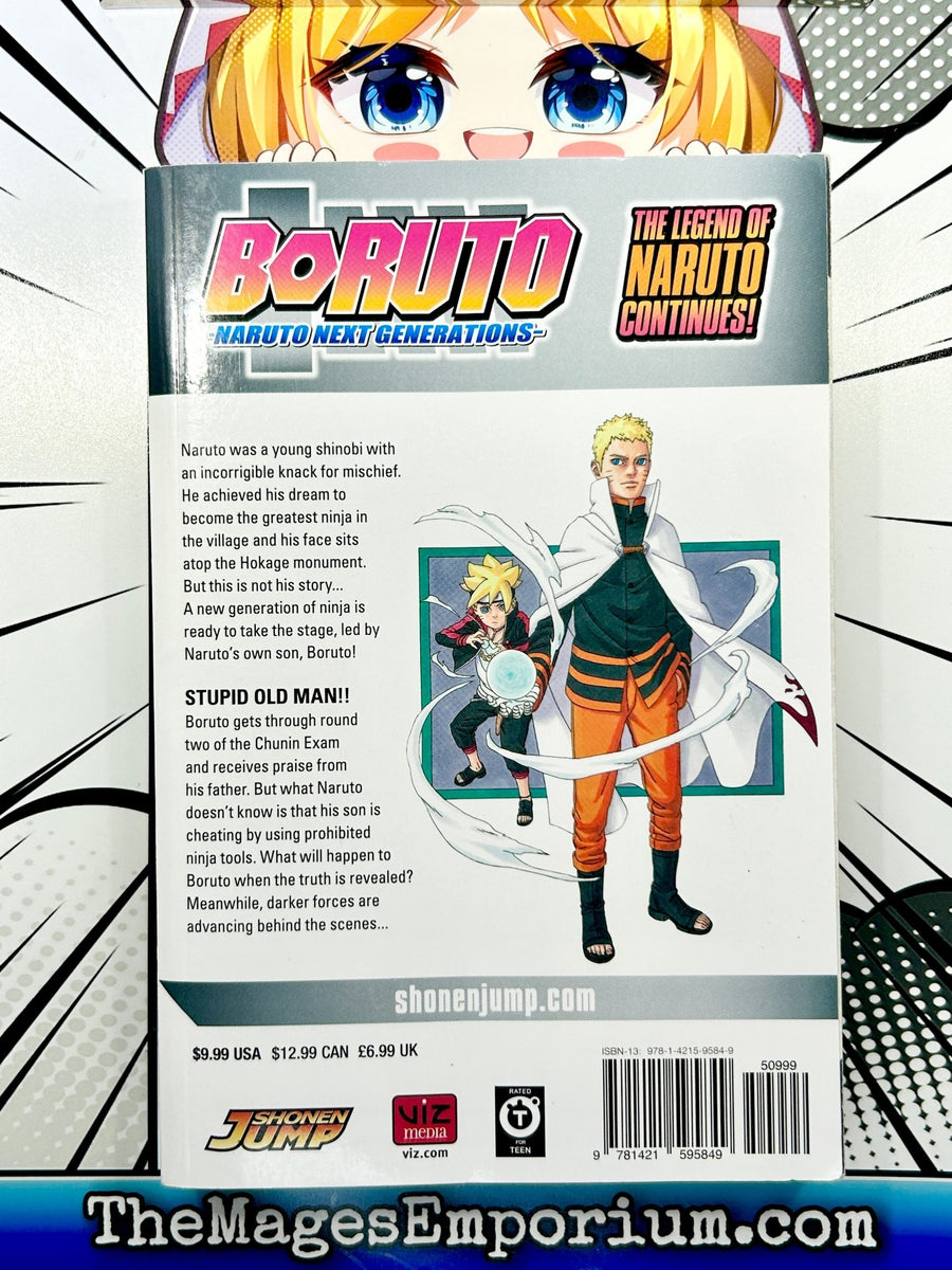 Boruto: Naruto Next Generations, Vol. 1, 2, 4, 5 manga lot by Masashi  Kishimoto; Ukyo Kodachi, Paperback