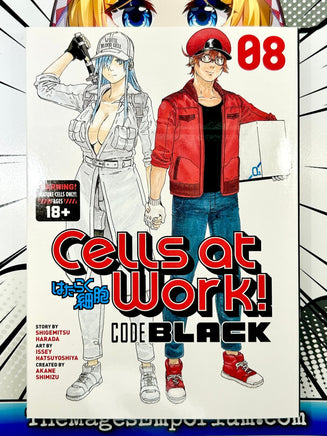 Cells at Work Code Black Vol 8 - The Mage's Emporium Kodansha Missing Author Need all tags Used English Manga Japanese Style Comic Book