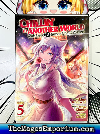 Chillin' in Another World with Level 2 Super Cheat Powers Vol 5 - The Mage's Emporium Seven Seas Missing Author Need all tags Used English Manga Japanese Style Comic Book