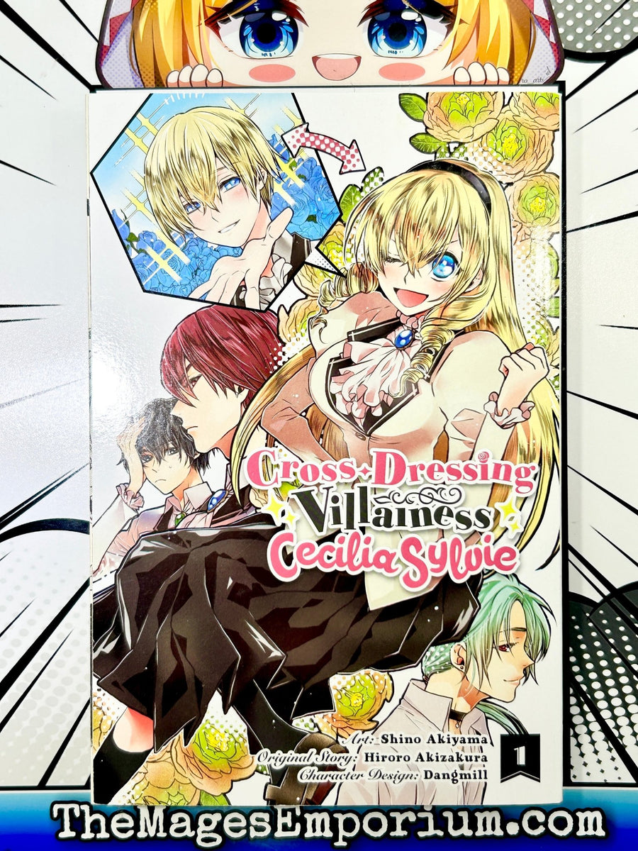 Yen Press's CrossDressing Villainess Cecilia Sylvie Vol 1 Manga for