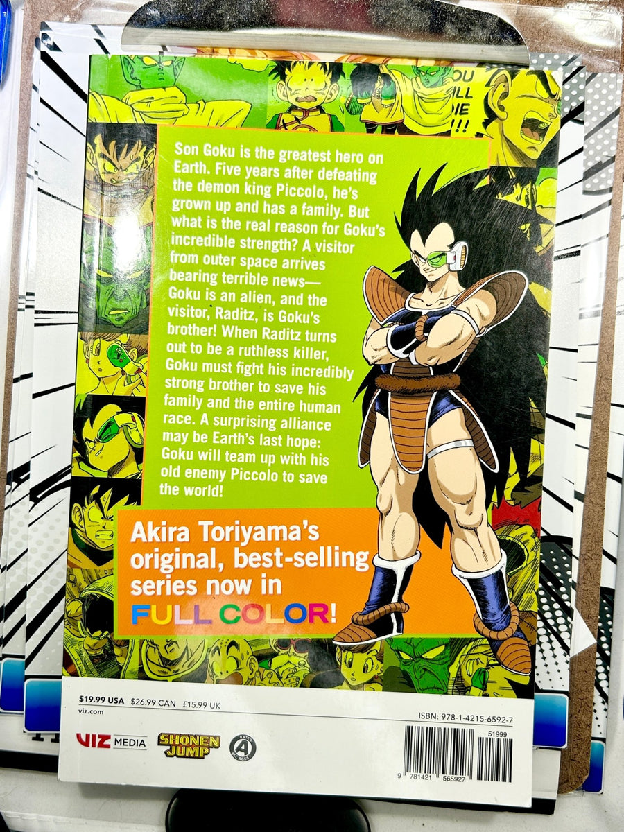 Viz Media's Dragon Ball Full Color Saiyan Arc Manga for only 9.99 at