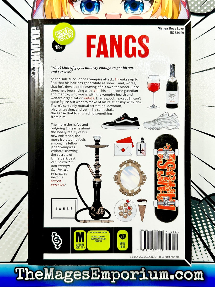Fangs Vol 2 The Mage's Emporium Tokyopop 2403 alltags description