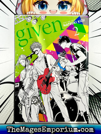 Given Vol 2 - The Mage's Emporium Sublime 2401 copydes yaoi Used English Manga Japanese Style Comic Book