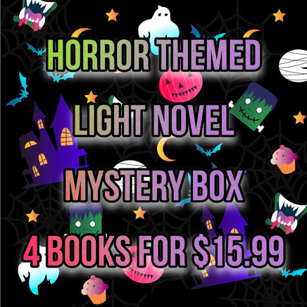 Horror Themed Light Novel Mystery Box - The Mage's Emporium The Mage's Emporium Used English Manga Japanese Style Comic Book