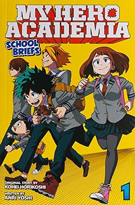 My Hero Academia School Briefs Vol 1 Light Novel - The Mage's Emporium The Mage's Emporium Light Novel Shonen Used English Light Novel Japanese Style Comic Book