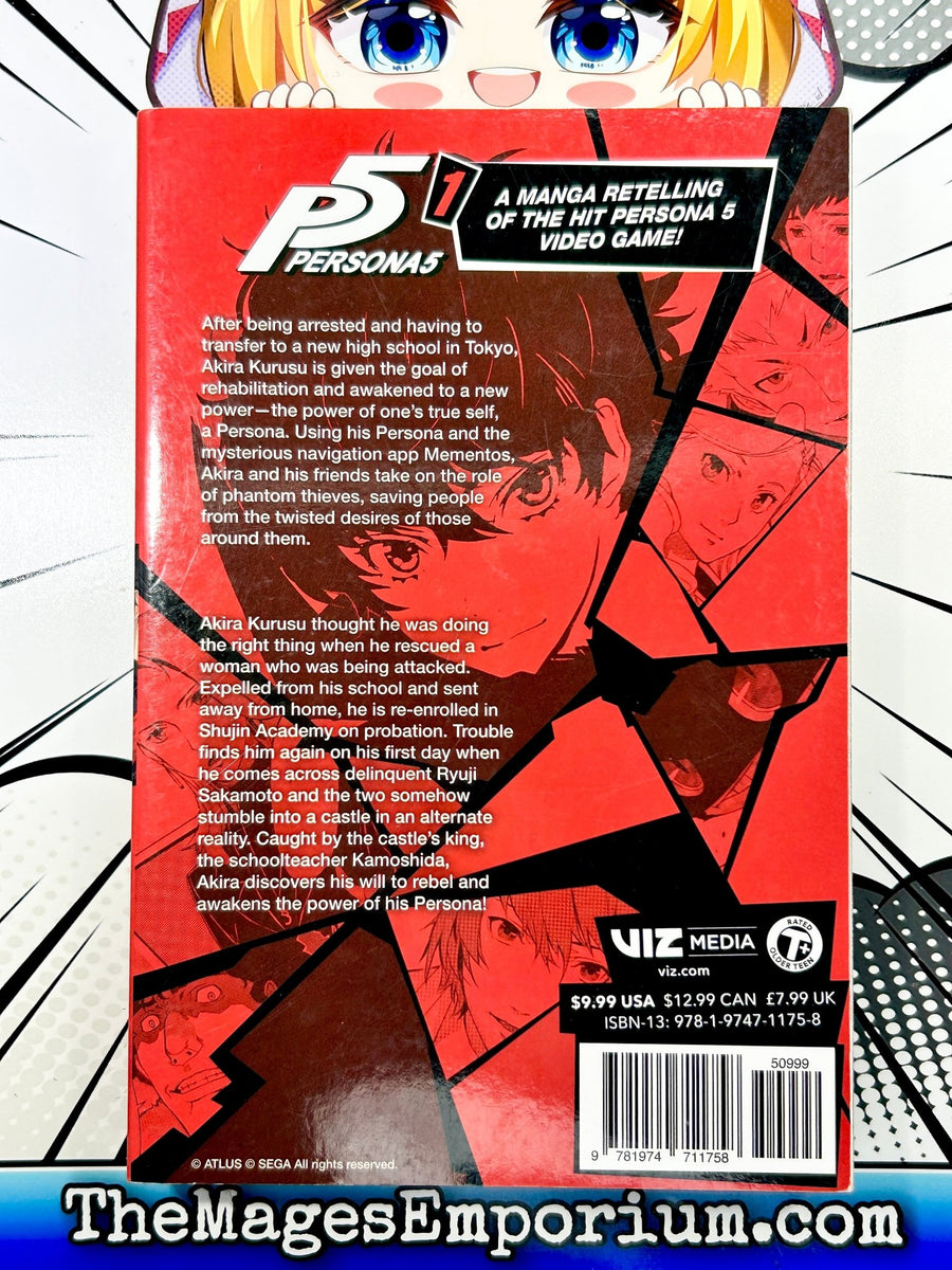 Viz Medias Persona 5 Vol 1 Manga For Only 599 At The Mages The Mages Emporium