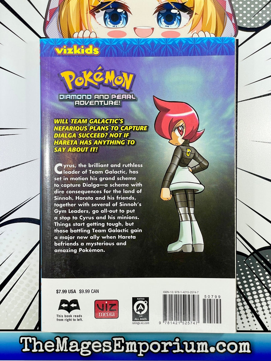 Pokémon Diamond and Pearl Adventure!, Volume 3 by Shigekatsu Ihara,  Paperback