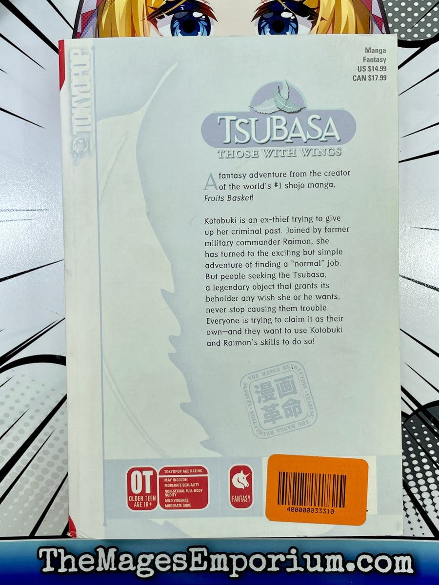 Tokyopop's Tsubasa Those With Wings Vol 1 Manga for only 5.99 at The