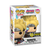 Funko Pop! Animation: Boruto: Naruto Next Generations - Boruto with Marks #1035 Glow-in-the-Dark Entertainment Earth Exclusive