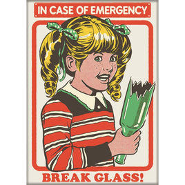 Ata-Boy Magnets: Refrigerator Magnet - 2.5" x 3.5" - Steven Rhodes - In Case of Emergency