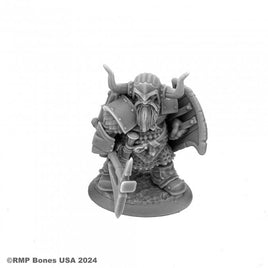 Bones Dungeon Dwellers: Dromn Ironsworn, Dwarf Warrior