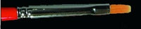 Paint Brush: Small Drybrush (#2 Flat)