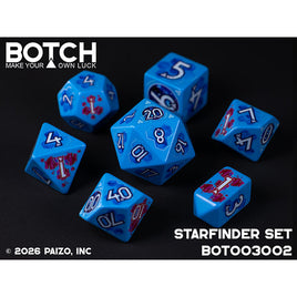 7 Piece Die Set Botch Dice: Starfinder