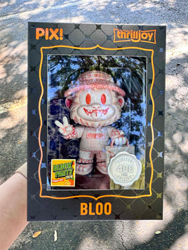 [Thrilljoy] [MEGACON Block Party] Block Party Bloo HERO LE400 PIX Vinyl Figure with Protector