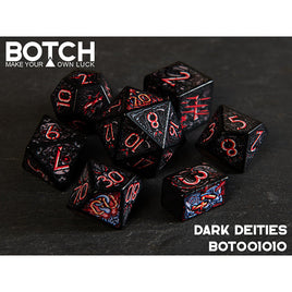 7 Piece Die Set Botch Dice: Dark Deities