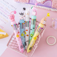 10 Colors Ballpoint Pens - The Mage's Emporium Kore Kawaii Kore Kawaii Shopify Collective Used English Japanese Style Comic Book