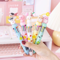 10 Colors Ballpoint Pens - The Mage's Emporium Kore Kawaii Kore Kawaii Shopify Collective Used English Japanese Style Comic Book