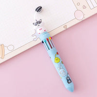 10 Colors Ballpoint Pens - The Mage's Emporium Kore Kawaii Kore Kawaii Shopify Collective Used English Japanese Style Comic Book