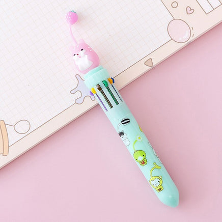 10 Colors Ballpoint Pens - The Mage's Emporium Kore Kawaii Kore Kawaii Shopify Collective Used English Japanese Style Comic Book
