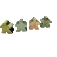 10 Pack of Metal Meeples (Random Colors)