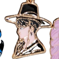 K-POP DEMON HUNTERS Enamel Pendant Necklace – Character Icon Series