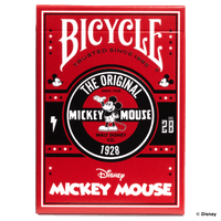 Disney Classic Mickey Mouse inspired Playing Cards by Bicycle