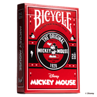 Disney Classic Mickey Mouse inspired Playing Cards by Bicycle