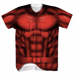 Marvel Daredevil Costume Sublimated T-Shirt