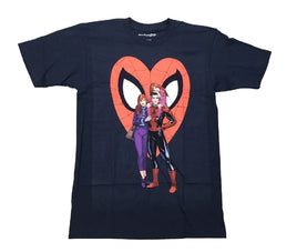 Marvel Spider-Man Meet the Parkers Blue T-Shirt