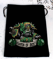 Premium Black Dice Bags