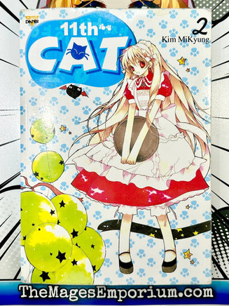 11th Cat Vol 2 - The Mage's Emporium Ice Kunion 2408 Used English Manga Japanese Style Comic Book