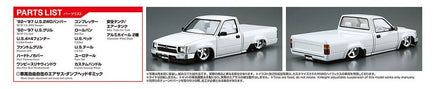 1/24 RN80 HILUX CUSTOM '85 (TOYOTA) Model Kit - The Mage's Emporium Super Anime Store Shopify Collective Super Anime Store Used English Figures Japanese Style Comic Book