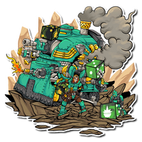 Premium Vinyl Stickers | Officially Licensed Warmachine