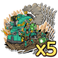 Premium Vinyl Stickers | Officially Licensed Warmachine