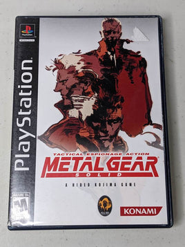 Metal Gear Solid (Long Box) (Playstation)