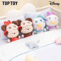 [In Stock] MINISO Disney Squinting Sleepwear Series Plush Keychains Gift Blind Box